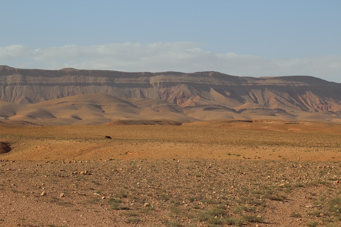 Sand piles up in various places