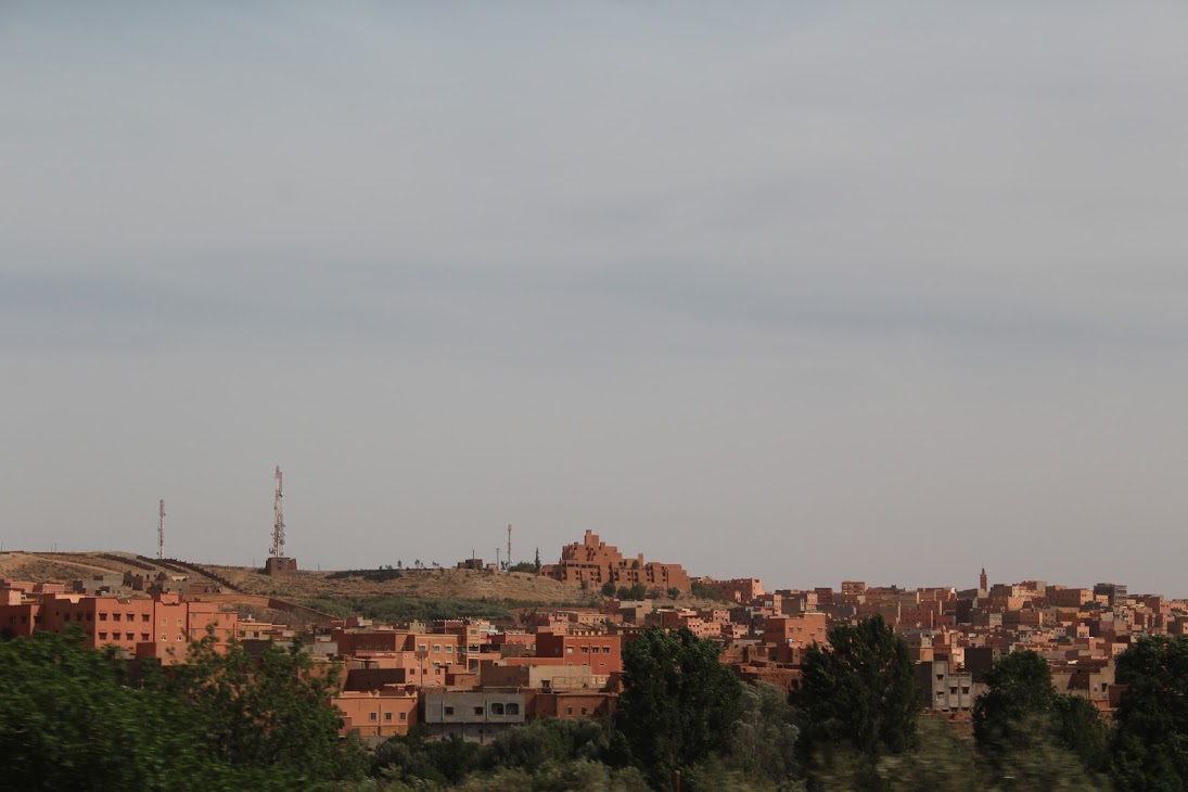 The Xaluca Dades hotel on the hill