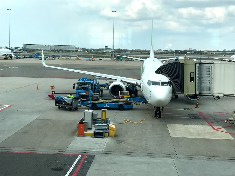 Transavia plane